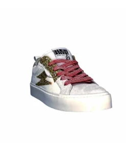 Smr Viken 9587 Cuir Gris Blanc*Semerdjian New