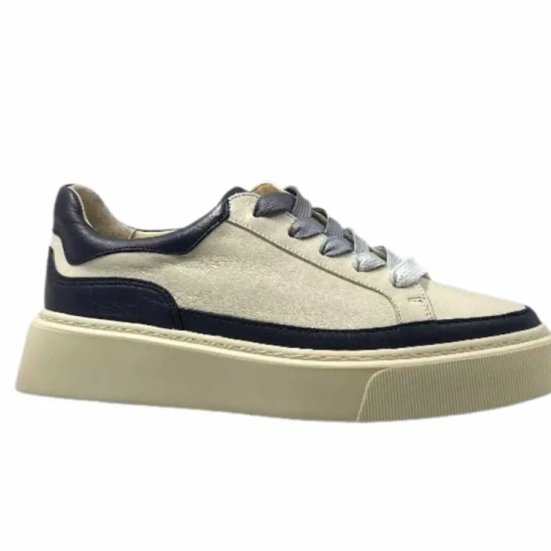 8.80.01/03 Cuir Creme & Marine*Softwaves Online