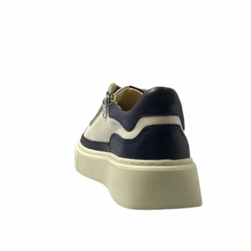 8.80.01/03 Cuir Creme & Marine*Softwaves Online