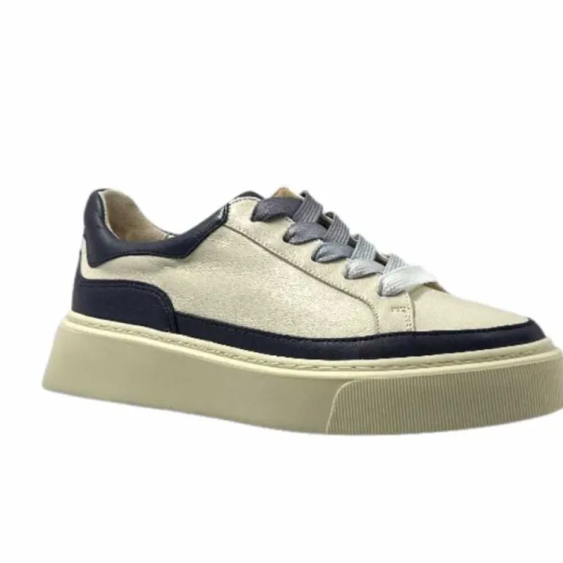 8.80.01/03 Cuir Creme & Marine*Softwaves Online