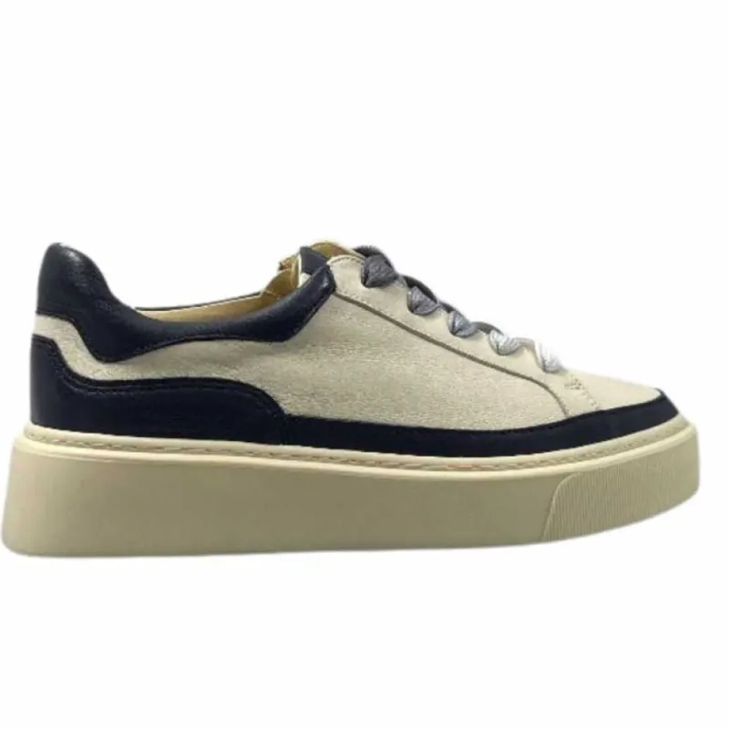 8.80.01/03 Cuir Creme & Marine*Softwaves Online