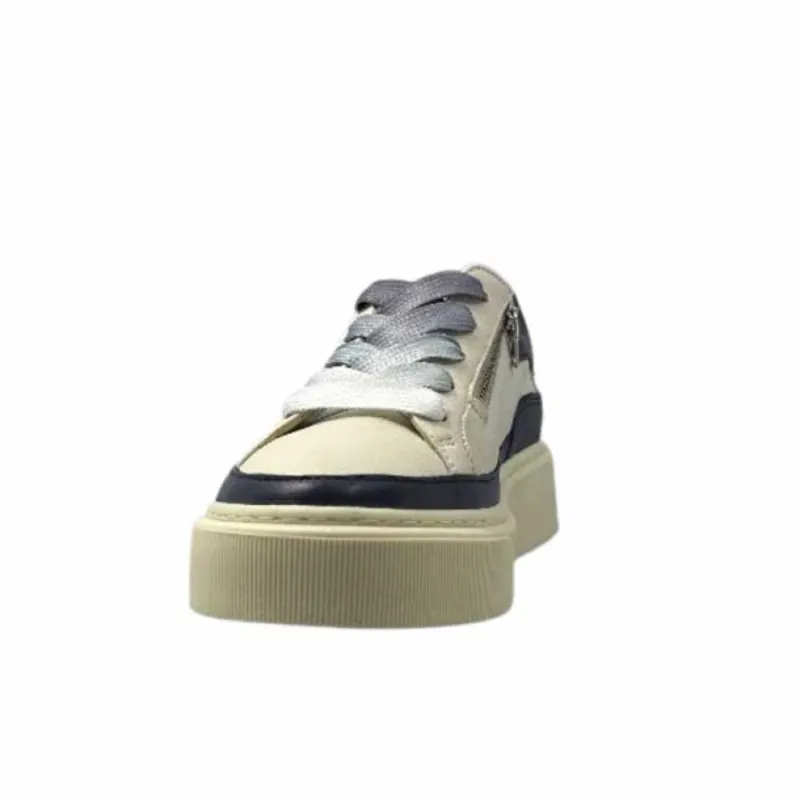 8.80.01/03 Cuir Creme & Marine*Softwaves Online