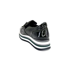 7.78.61 Cuir Vernis Et Daim Kaki*Softwaves Hot