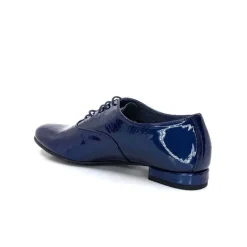Xavier Danaud Cross Cuir Vernis Bleu*Ivoire0581