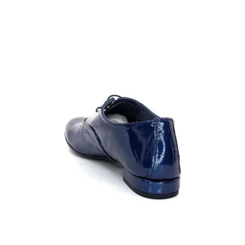 Xavier Danaud Cross Cuir Vernis Bleu*Ivoire0581