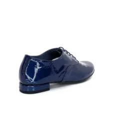 Xavier Danaud Cross Cuir Vernis Bleu*Ivoire0581