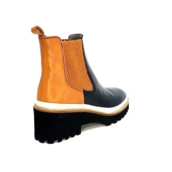 9176 Calf Cuir Noir Camel*XSA Hot