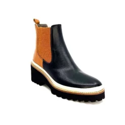 9176 Calf Cuir Noir Camel*XSA Hot