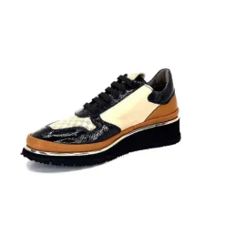 9809 Cuir Noir, Marron & Creme*XSA Sale