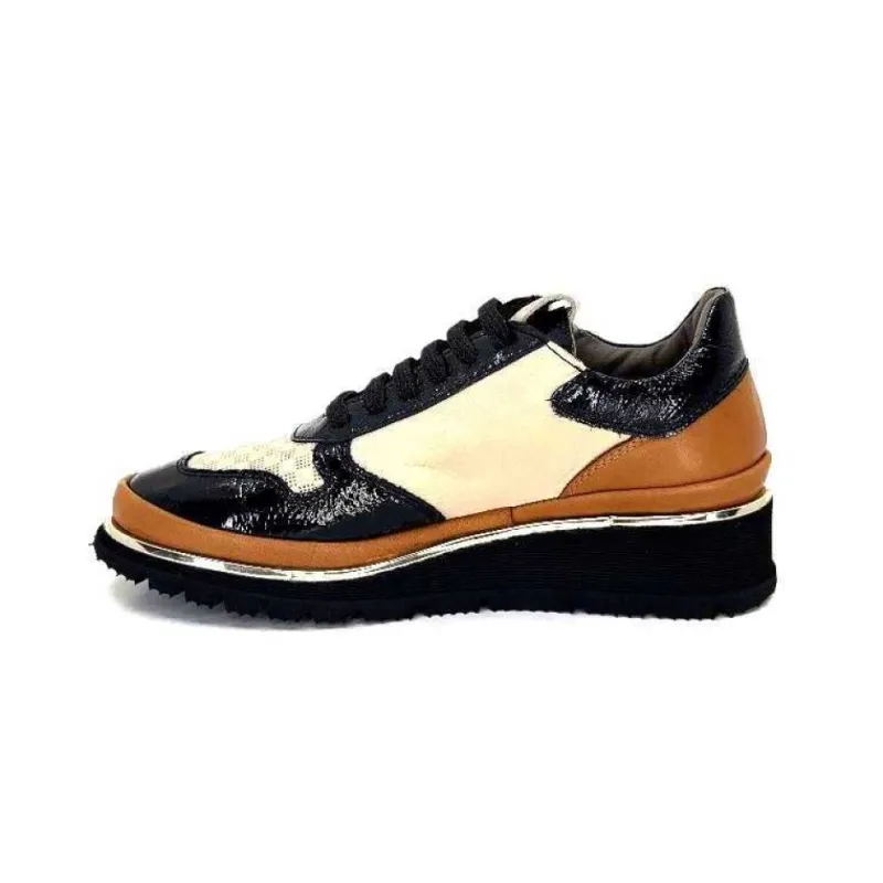 9809 Cuir Noir, Marron & Creme*XSA Sale