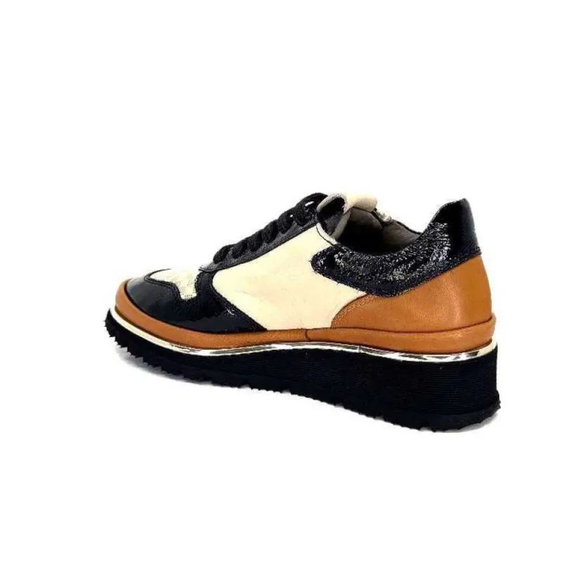 9809 Cuir Noir, Marron & Creme*XSA Sale