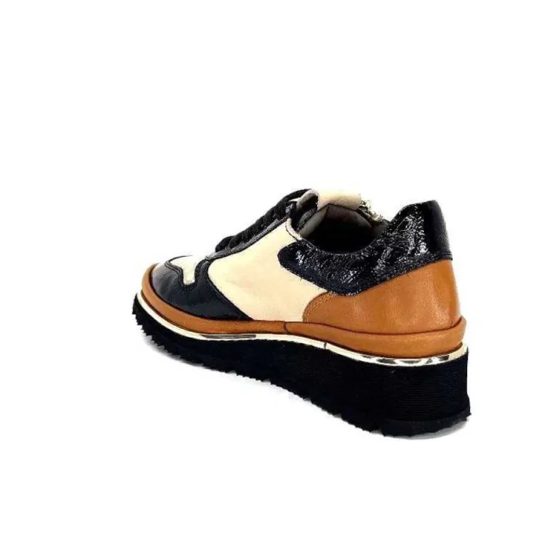 9809 Cuir Noir, Marron & Creme*XSA Sale