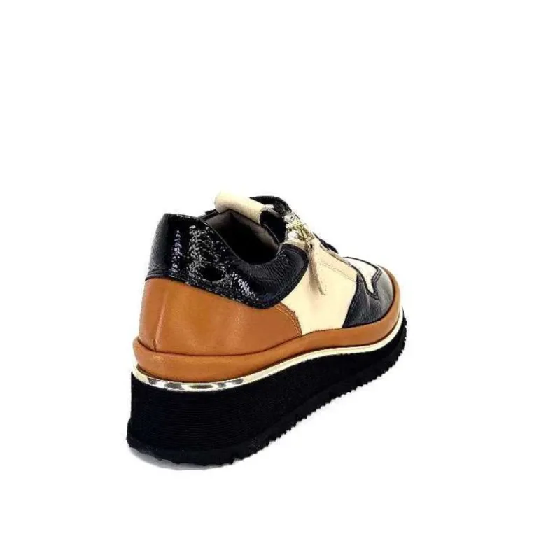 9809 Cuir Noir, Marron & Creme*XSA Sale