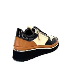 9809 Cuir Noir, Marron & Creme*XSA Sale