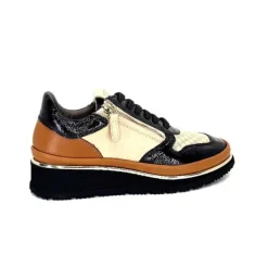 9809 Cuir Noir, Marron & Creme*XSA Sale